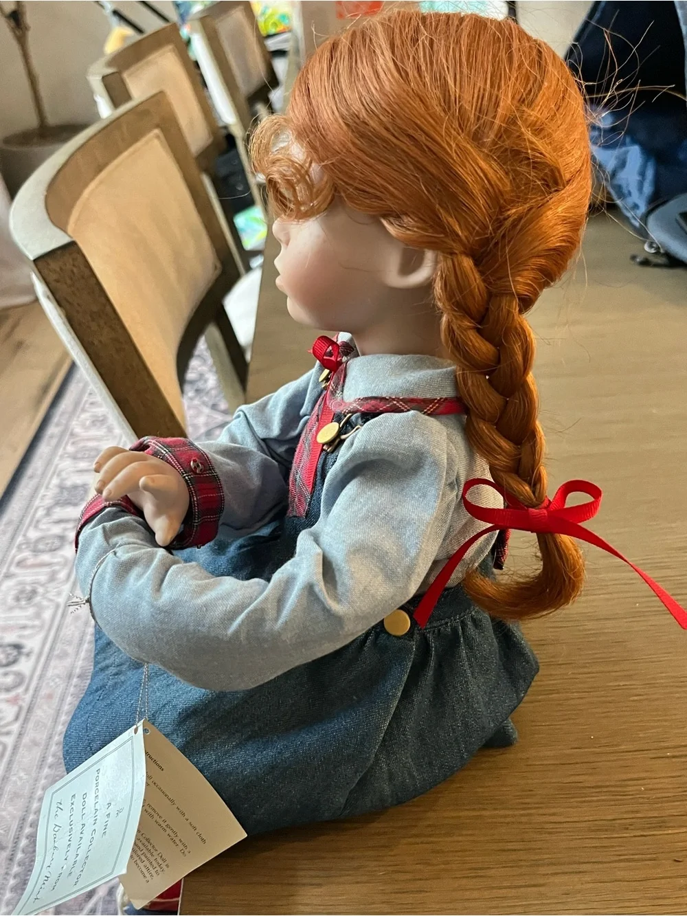 Danbury Mint “Hannah Rose” Porcelain Doll